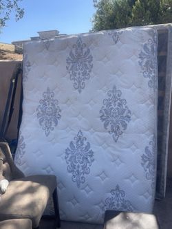 Free Queen Bed and chairs and ottoman