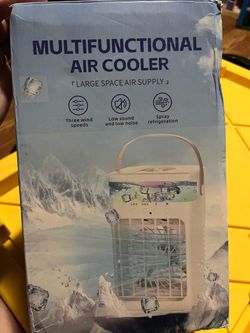 Portable Mini Air Conditioner Cool Cooling For Bedroom Artic Cooler Fan