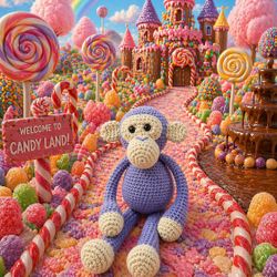 Lavender Stress Relief Monkey 