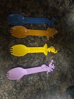 Disney parks spork set of 4