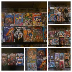 Movie & Cartoon Comics. Back To The Future, Predator, aliens, & More. LOT OF 51