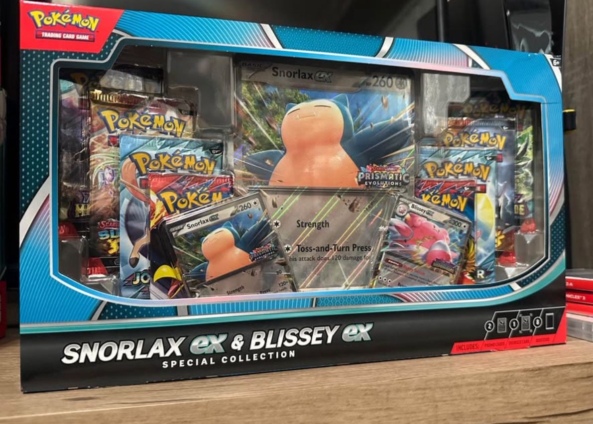 Pokemon Snorlax and Blissey EX Box set Pokemon Cards 