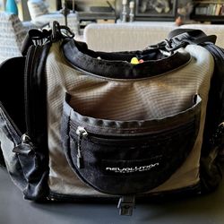 Disc Golf- Revolution Carolina Team Bag W/ Roll Cage & Straps Included