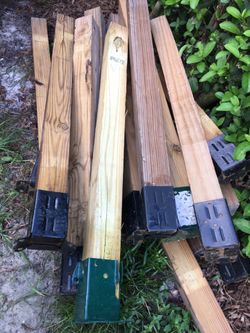 15 Clamps for a deck 4x 4