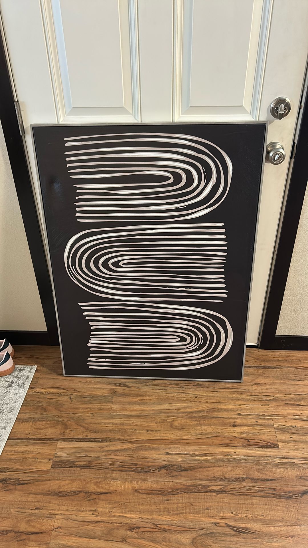 Abstract Art, Framed Canvas