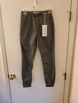 Dark Green Jiniors Pants