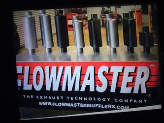FLOWMASTER PERFORMANCE MUFFLER $260UP EACH INSTALLED INCLUDES ELMOFLES