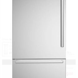 Bertazzoni Master Series  REF36BMBIXLT 36 Inch Built-In Bottom Freezer Refrigerator with 19.6 Cu. Ft. Total Capacity, Touch-Controls, Lateral Airflow 