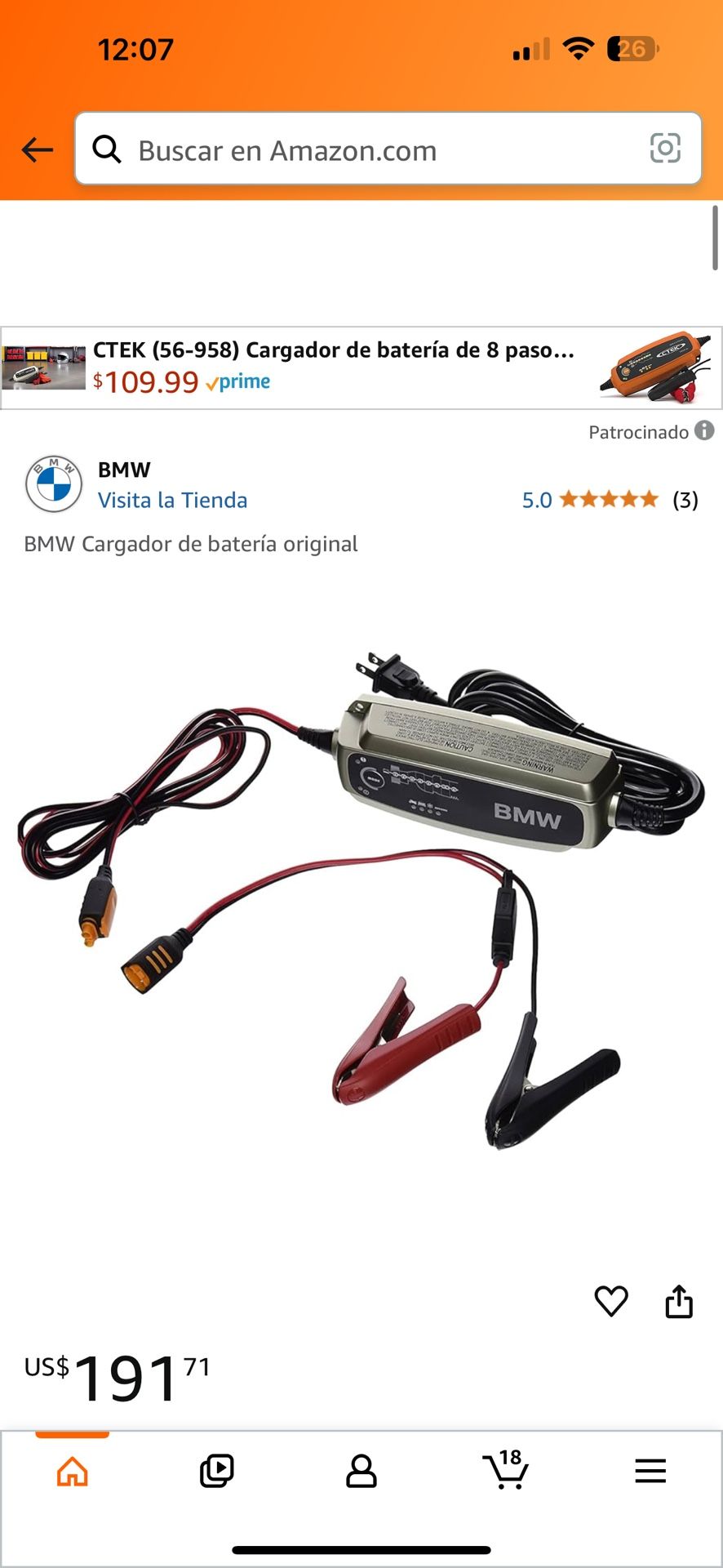 bmw battery charger