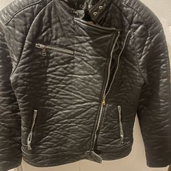 Woman’s Motorcycle Biker Jacket XS