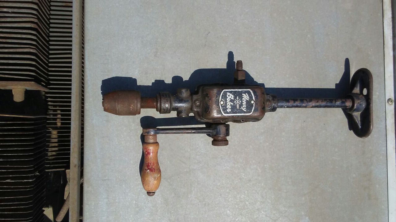 HENRY BOKER 2 SPEED HAND DRILL - GERMANY