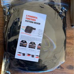 Mega Racer 60" Triple Row LED Tailgate Light Bar, 5 Functions - LED Brake Light Strip/Running/Turn Signal/Reverse/Double Flash Light Bar Tailgate, IP6