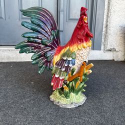 Rooster Ceramic Figurine