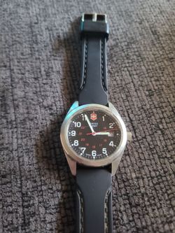 Swiss army watch.