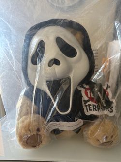Ghostface Teddy Terror Plush Toy