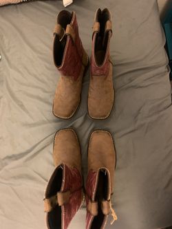 Girl Cowboy Boots Size 12 And 13