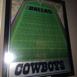 Dallas Cowboys Frame