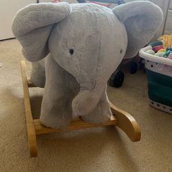Pottery Barn Kids Rocking Elephant 