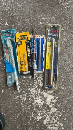 Drill bits. ($10 for all)