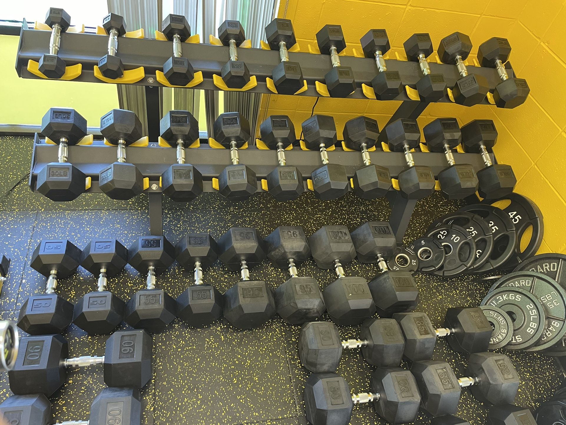 Adjustable dumbbells 5-70 Pounds 