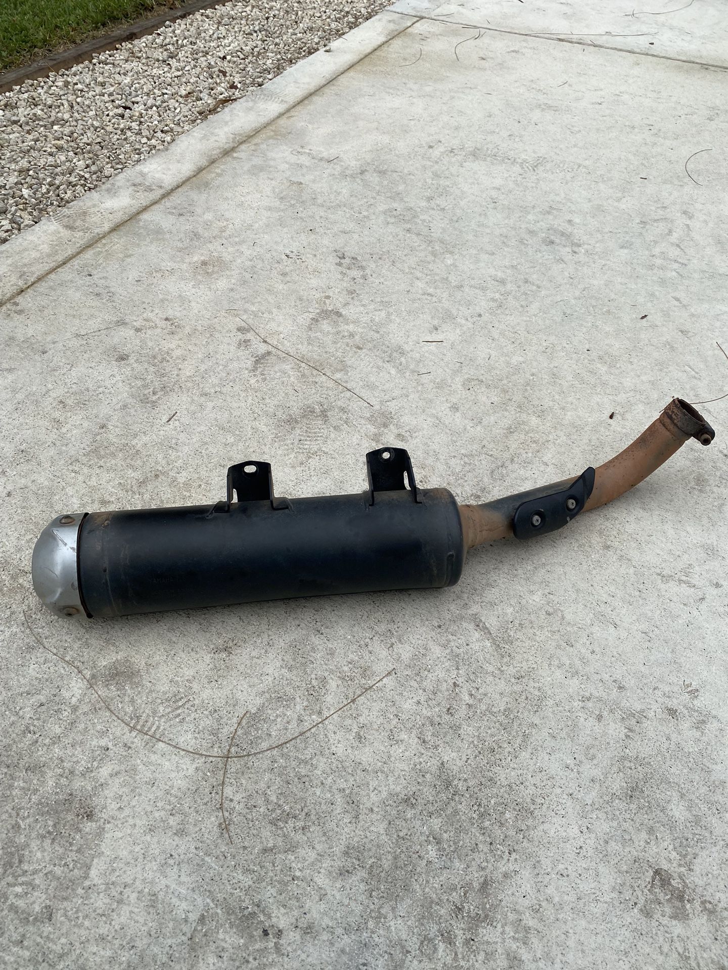 2018 Yamaha Raptor 700R Stock Exhaust