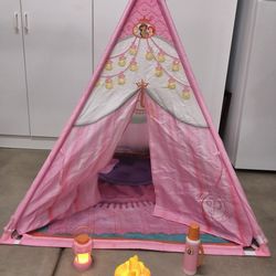 Disney Princess Glamping Tent with Accesories