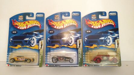 Hot Wheels Flying Aces 3pc Cars Set