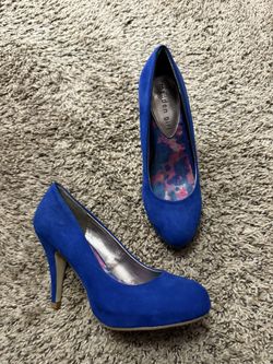 Cute Blue Heels