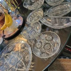 Vintage Anchor Hocking  Serving  Dishes ( Platters, Bowls)