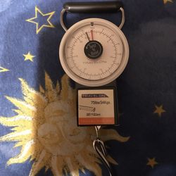 travelon luggage scale and tape measure-75 lbs, ( Read Description)