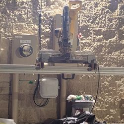 DeWalt Miter Saw Runs Like New! Just looks Like It's Done Some Work.