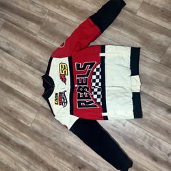 rebel button up long sleeve jacket 