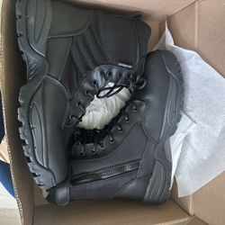 Maelstrom Men's Tactical Work Boots with Side Zipper