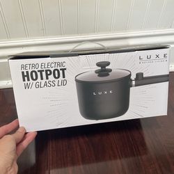 Luxe Retro Electric Hotpot