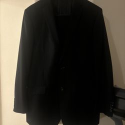 Mens Black Suit ~ Jacket And Pants 