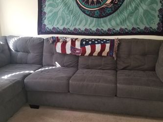 Grey Sectional For Sale