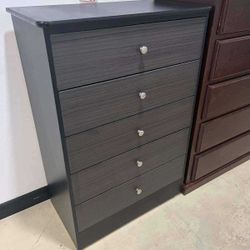 Cajonera Gris-negro 5-cajones 