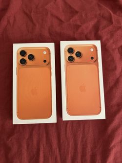 Apple iPhone 17 Pro Max Cosmic Orange Unlocked 