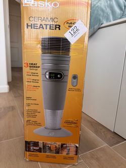 Lasko Ceramic Tower Heater with Remote