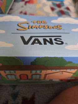 Special Edition Simpsons vans-- El Barto
