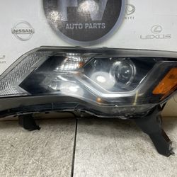2017-2019 NISSAN PATHFINDER HALOGEN LEFT DRIVER SIDE HEADLIGHT OEM