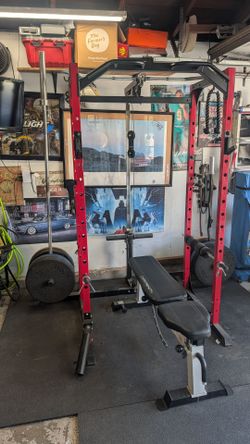 Squat Rack bench