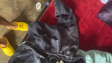 2025 Supreme x True Religion Zip Up Hooded Sweatshirt ‘navy’