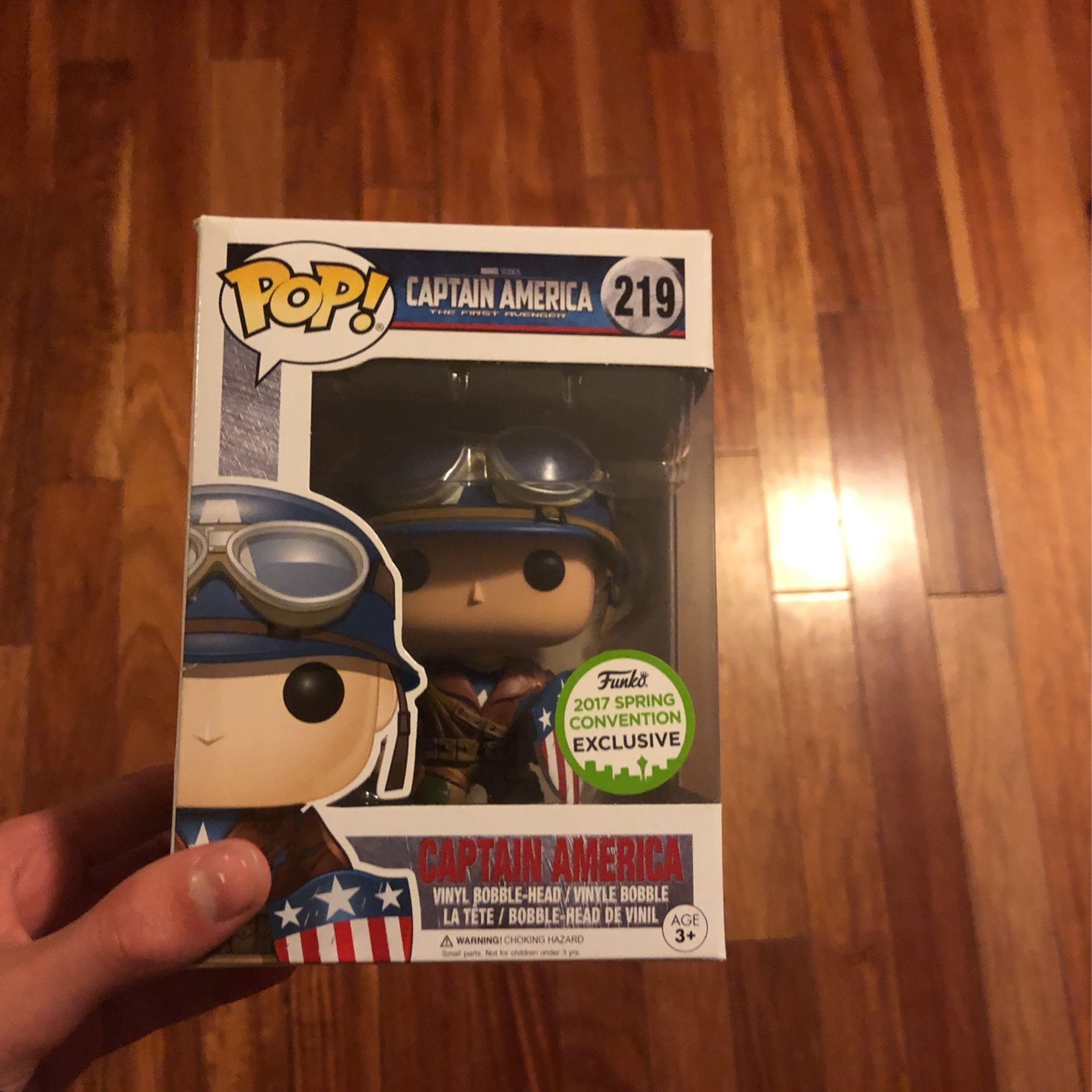 Funky Pop 2017 Convention Exclusive Captain America