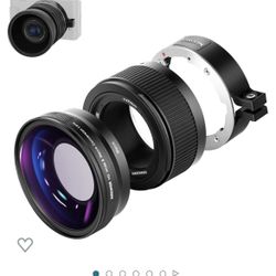 NEWEER Wide Angle Lens - Compatible With Sony ZV1 - NEW IN BOX!! 