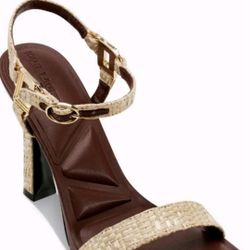 Karl Lagerfeld Womens CYBIL Ankle Strap Dressy Heels U.S 8.5 Medium (Brand New)