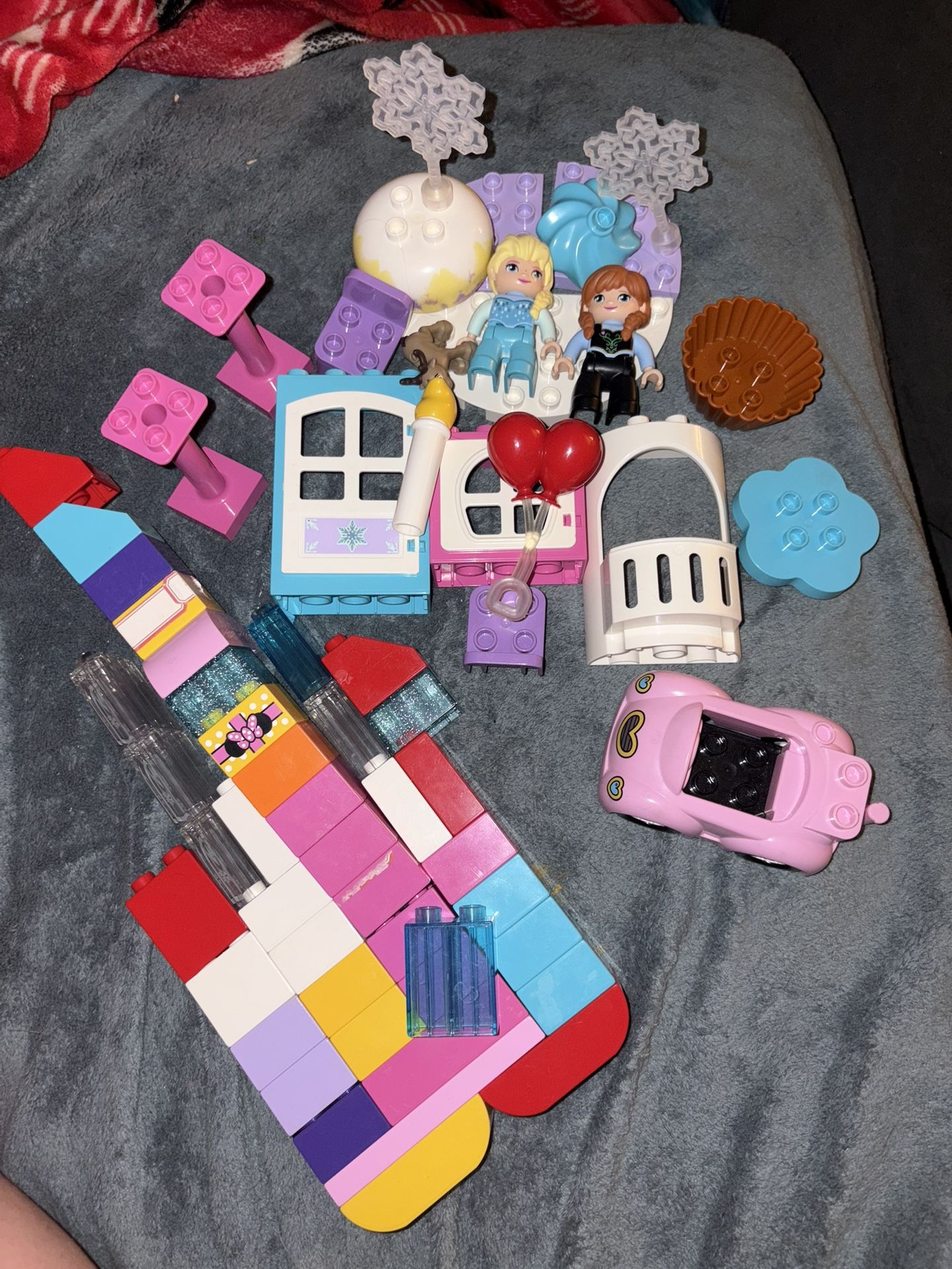 Lot Of Misc Duplo Blocks And Figures