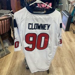 FORMER  GAMECOCK  #1 OVERALL PICK JADEVEON CLOWNEY HOUSTON TEXANS JERSEY