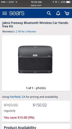 Hands free Speaker Unit