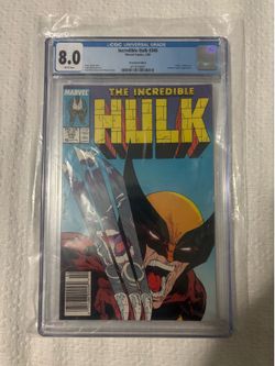 Hulk 340 Cgc 8.0 Newsstand